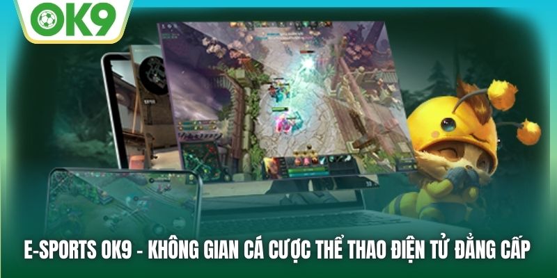 E-Sports OK9 - Không gian cá cược thể thao điện tử đẳng cấp